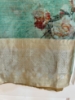 Picture of Sea green floral organza saree