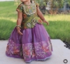 Picture of Glass tissue lehenga with kalamkari blouse 1-2Y 