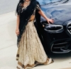 Picture of Kalamkari Outlined Lehanga