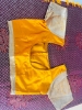 Picture of Gorgeous semi kanchi pattu royal maroon-and-gold combination  saree