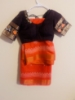 Picture of Real Tanjavur painted blouse with kolam print muslin saree 