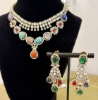 Picture of Multicolour Necklace with earrings 