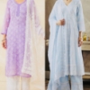 Picture of Classy Combo : Chikankari 3 Pc Sets 