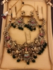 Picture of New Gold Replica Alloy Lakshmi Choker set 