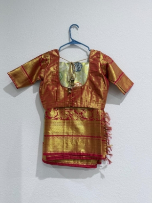 Picture of Kanchi gold tissue Saree