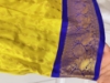Picture of Premium Royal blue and yellow pure pattu langa 1-2Y