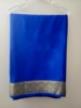 Picture of Beautiful royal blue semi crepe silk saree