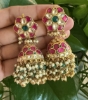 Picture of Traditional jadau Kundan Jhumkas