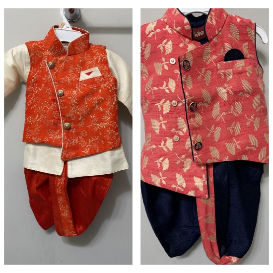 Picture of Little Prince Dhoti Set 6-8M