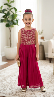 Picture of  Pink-Brand New Girls Long Frock – Never Used