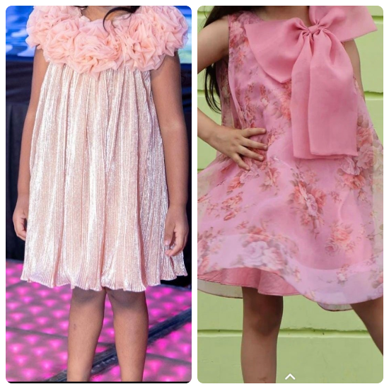 Picture of Beautiful designer frocks for 3-4 years age