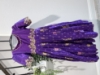 Picture of Royal Purple Never worn benarasi floral frock 6-7Y