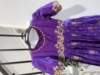 Picture of Royal Purple Never worn benarasi floral frock 6-7Y
