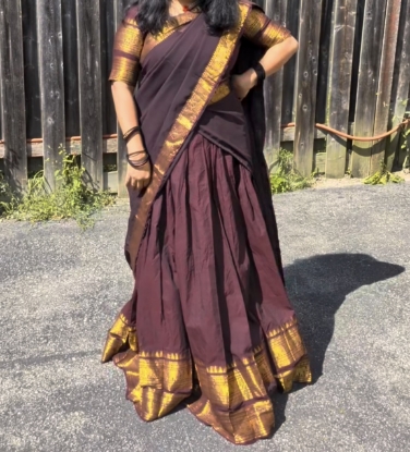 Picture of Handloom Narayanpet cotton Lehenga