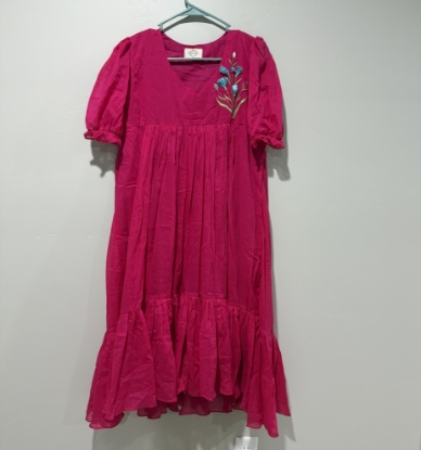 Picture of Never worn Pure mul cotton high low dress 