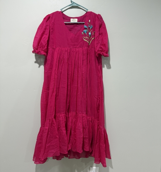 Picture of Never worn Pure mul cotton high low dress 