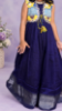 Picture of Pure Mangalagiri pattu frock & pure kalamkari chinon crop top 4-6Y