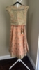 Picture of Peach net lehenga for kids 8-10Y