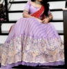 Picture of Lilac and Red lehanga