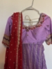 Picture of Lilac and Red lehanga