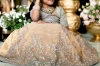 Picture of Premium kanchi tissue lehanga with Swaroski stone work 5-6Y