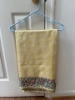 Picture of yellow kota saree with intricate embroidery 