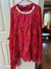 Picture of Taruni rani pink chinnon fusion set