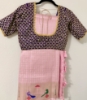Picture of Exquisite Matching Mom & Me- Pink & Purple Paithani outfits