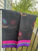 Picture of Kota saree in black color giving handloom vibes