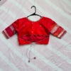 Picture of Pure tissue gadwal saree with single muniya border