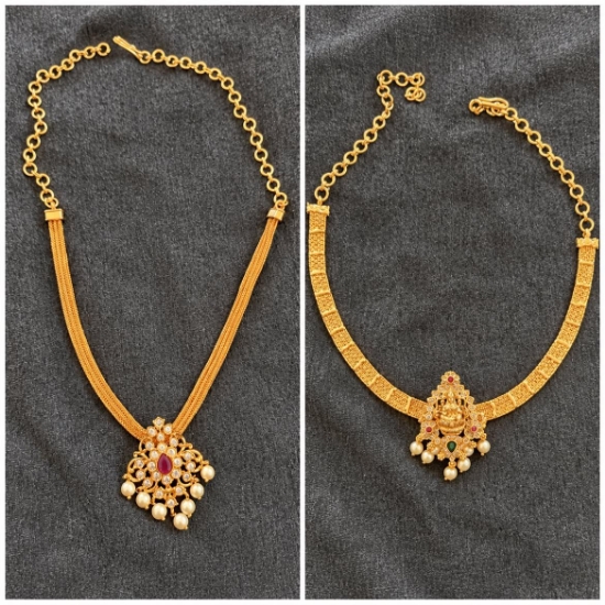 Picture of Chokar style sets with earrings 