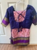 Picture of Digital print pattu saree with gap border