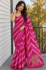 Picture of Tussar leheriya saree with gotapatti work